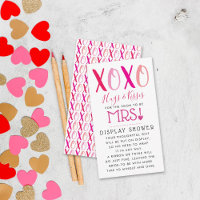 Hugs & Kisses (XOXO) Valentine's Day Bridal Shower