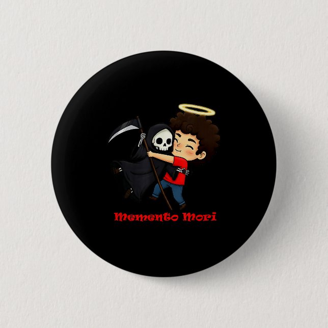 Hugs - Memento Mori  6 Cm Round Badge (Front)