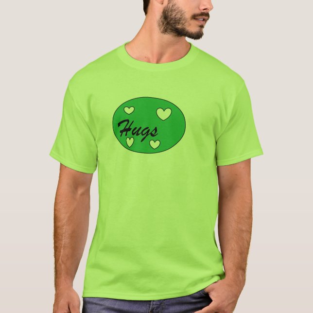 Hugs Men T-shirts (Front)