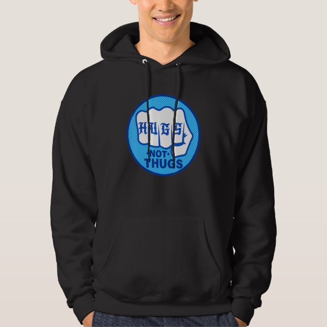 HUGS NOT THUGS 2 HOODIE (Front)
