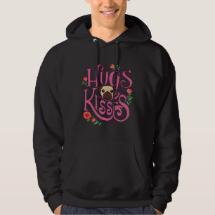 Hugs, pugs and kisses Premium Scoop T-Shirt 601 Hoodie