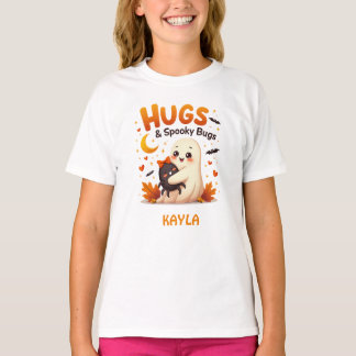 Hugs & Spooky Bugs Halloween Ghosts T-Shirt