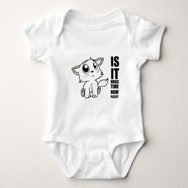Hugs time baby bodysuit (Front)
