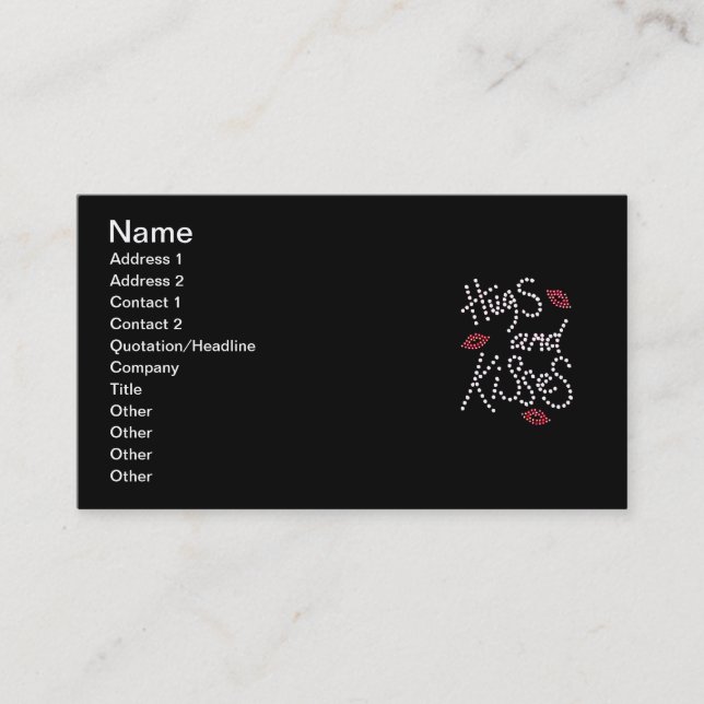 Hugslipskisses Business Card (Front)