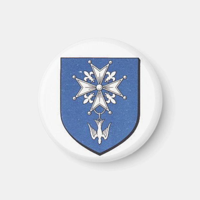 Huguenot Cross Magnet (Front)