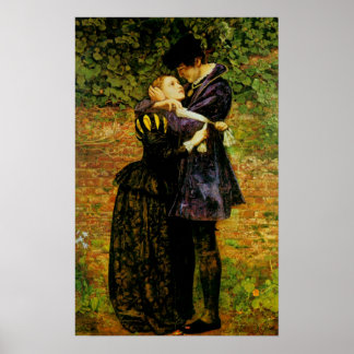 Huguenot Lovers on Saint Bartholonew’s Day Poster