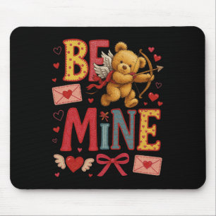 Hugvyn Be Mine Valentine God Christian Loved John Mouse Mat
