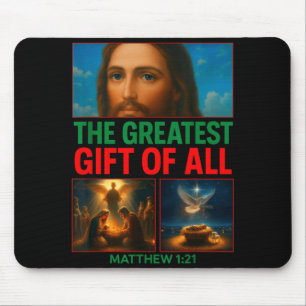 Hugvyn Christmas Baby Jesus Nativity Scene Christi Mouse Mat