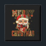 Hugvyn Christmas Santa Claus Patchwork Merry Chris Magnet<br><div class="desc">Hugvyn Christmas Santa Claus Patchwork Merry Christmas 2025 1</div>