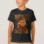 Hugvyn Christmas Santa Claus Patchwork Merry Chris T-Shirt<br><div class="desc">Hugvyn Christmas Santa Claus Patchwork Merry Christmas 2025</div>