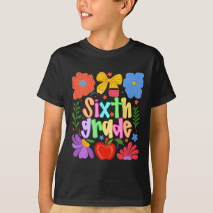 Hugvyn Ck To School Sixth Grade Preppy Teacher Kid T-Shirt