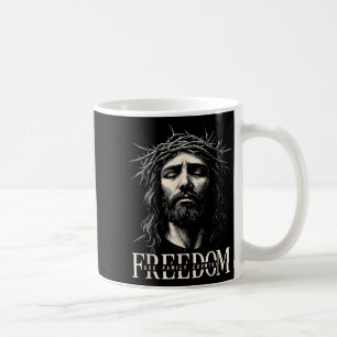 Hugvyn Dom Jesus Christian Face Crown God Family C Coffee Mug