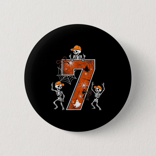 Hugvyn Six Seven Meme 6 7 Halloween Costume Dancin 6 Cm Round Badge (Front)