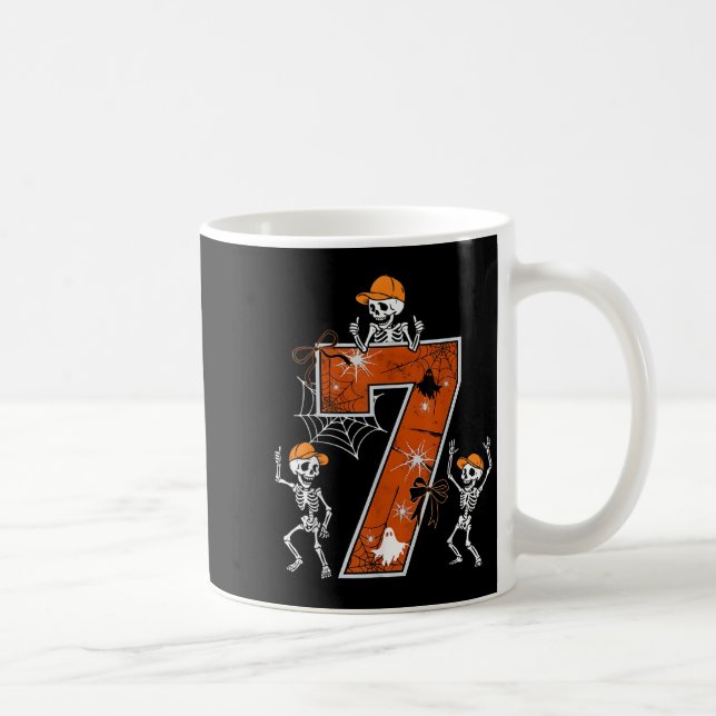 Hugvyn Six Seven Meme 6 7 Halloween Costume Dancin Coffee Mug (Right)