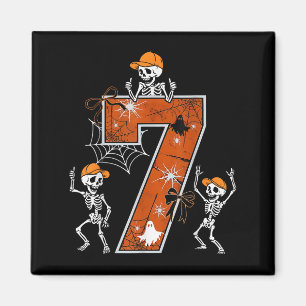 Hugvyn Six Seven Meme 6 7 Halloween Costume Dancin Magnet
