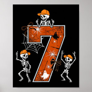 Hugvyn Six Seven Meme 6 7 Halloween Costume Dancin Poster