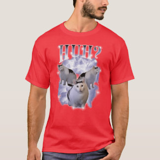 Huh Cat Chonky Ben Meme 90s Bootleg Vintage friend T-Shirt