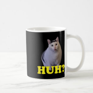 Huh! Cat Meme Coffee Mug