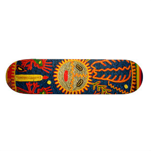 Huichol Spirit Skateboard