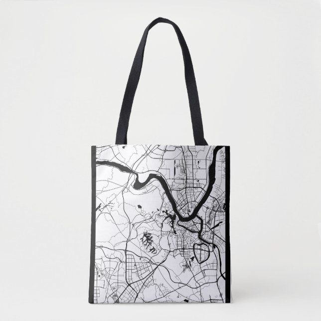 Huizhou China Map Tote Bag (Front)