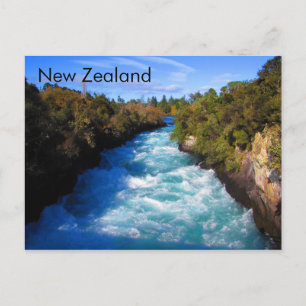 Huka Falls, New Zealand Postcard