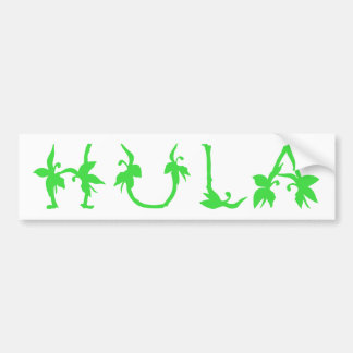 Hula Bumper Sticker