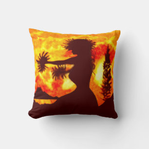 Hula Dancer Cushion
