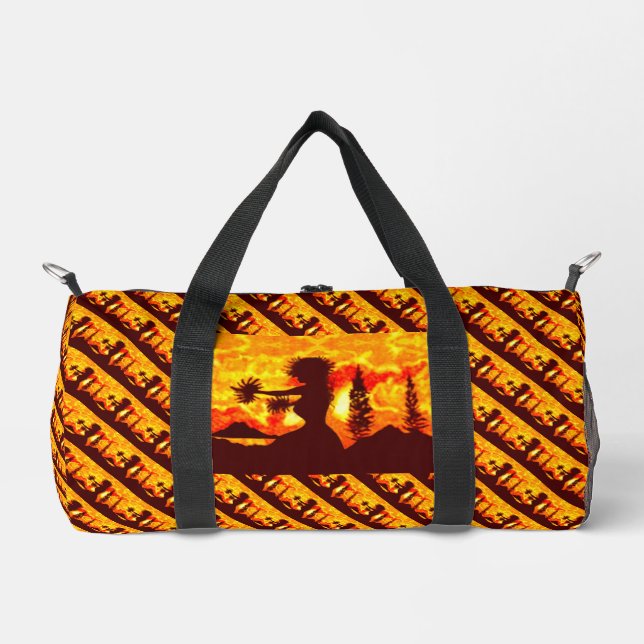 Hula Dancer  Duffle Bag (Front)
