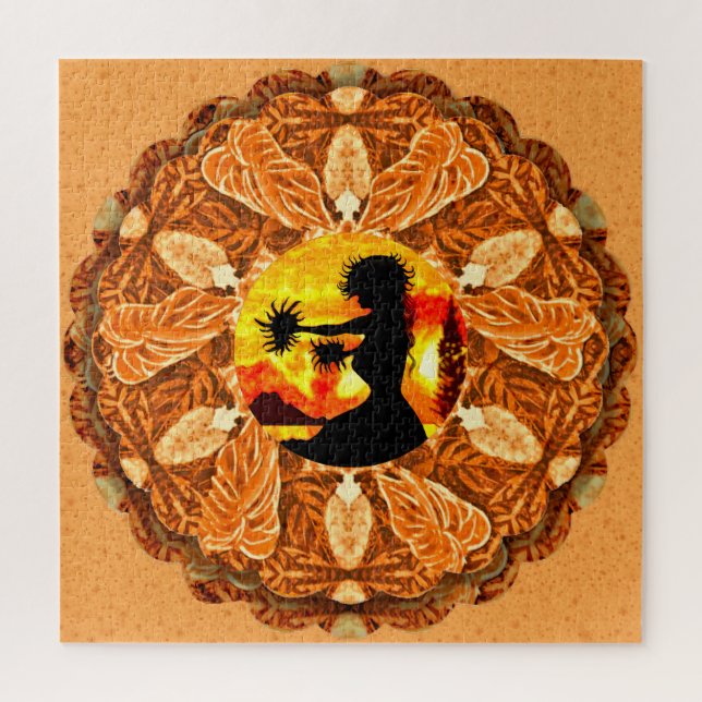 Hula Dancer  Jigsaw Puzzle (Vertical)