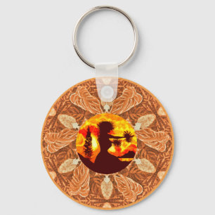 Hula Dancer Key Ring