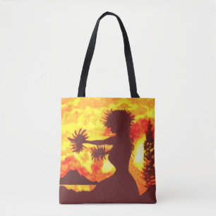 Hula Dancer  Tote Bag
