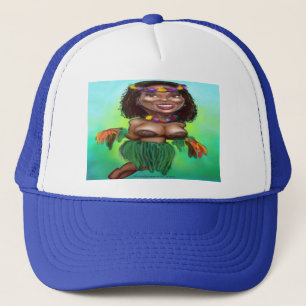 Hula Dancer Trucker Hat