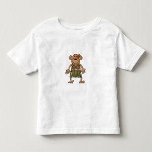 Hula Dancing Monkey Toddler T-Shirt