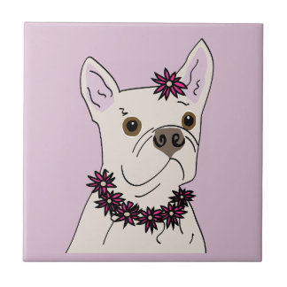 Hula dog tile