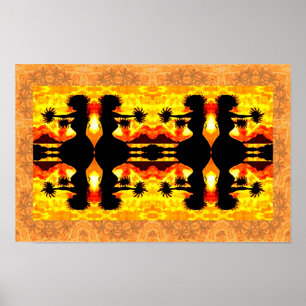 Hula Girls Print, Value Poster Paper (Matte)