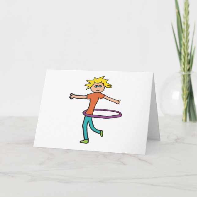 Hula Hoop Card (Front)