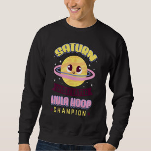 Hula Hoop Dancer Gymnastic Trainer Hooping Enthusi Sweatshirt