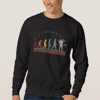 Hula Hoop Evolution Retro Fitness Hobby Hula Hoop Sweatshirt