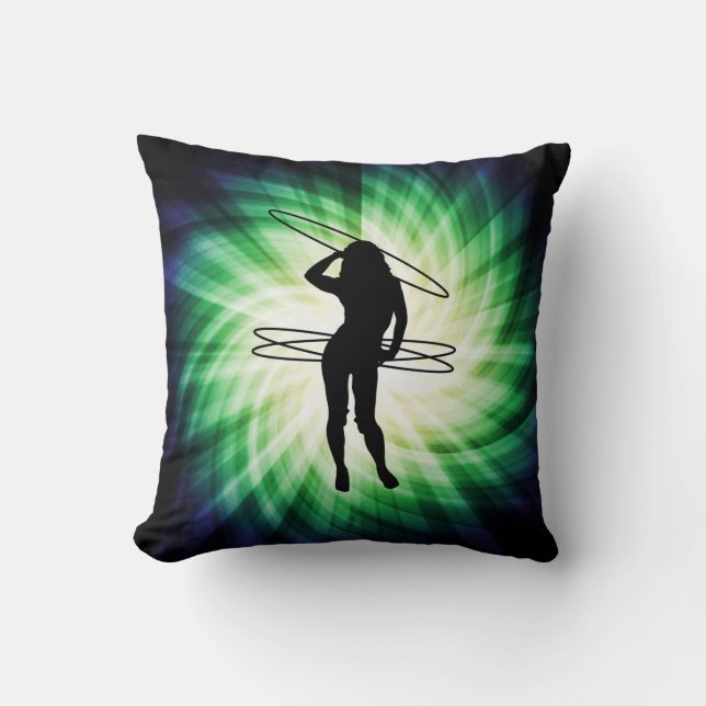 Hula Hoop Girl; Cool Cushion (Front)