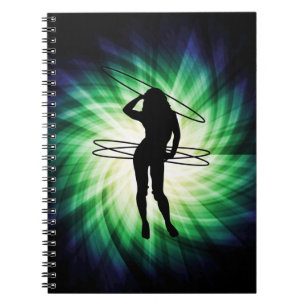Hula Hoop Girl; Cool Notebook