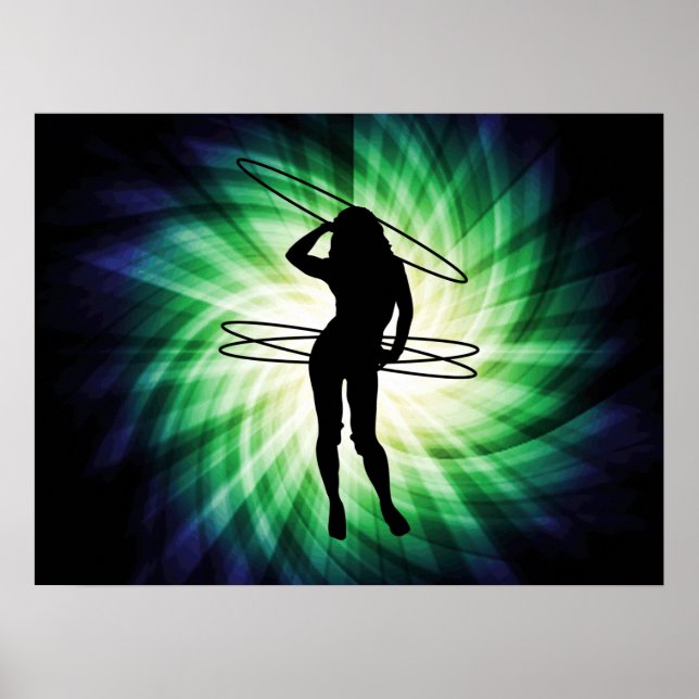 Hula Hoop Girl; Cool Poster (Front)