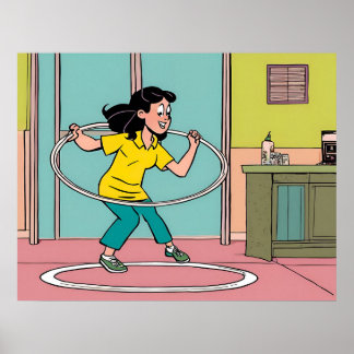 Hula Hoop - Kid's Toys Poster