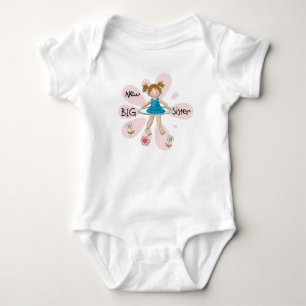 Hula Hoop New Big Sister Baby Bodysuit