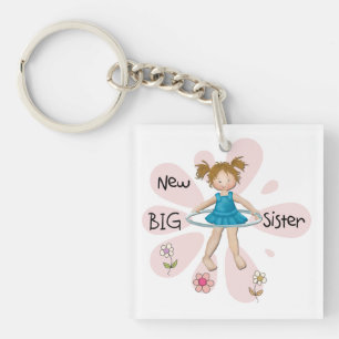 Hula Hoop New Big Sister Key Ring