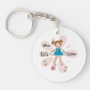 Hula Hoop New Big Sister Key Ring