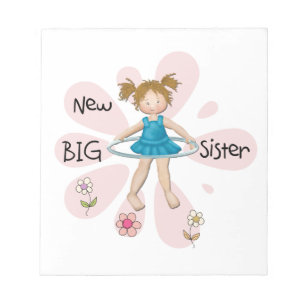 Hula Hoop New Big Sister Notepad