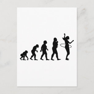 Hula Hoop Postcard