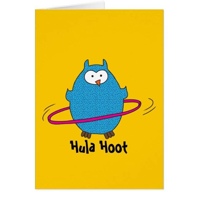 Hula Hoot Owl (Front)