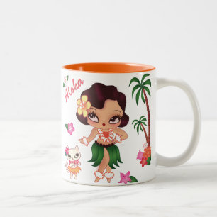 Hula Lulu Dancing - mug