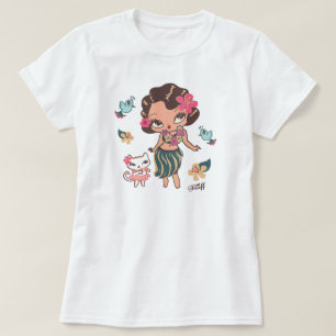 Hula Lulu Dancing Tee Shirt